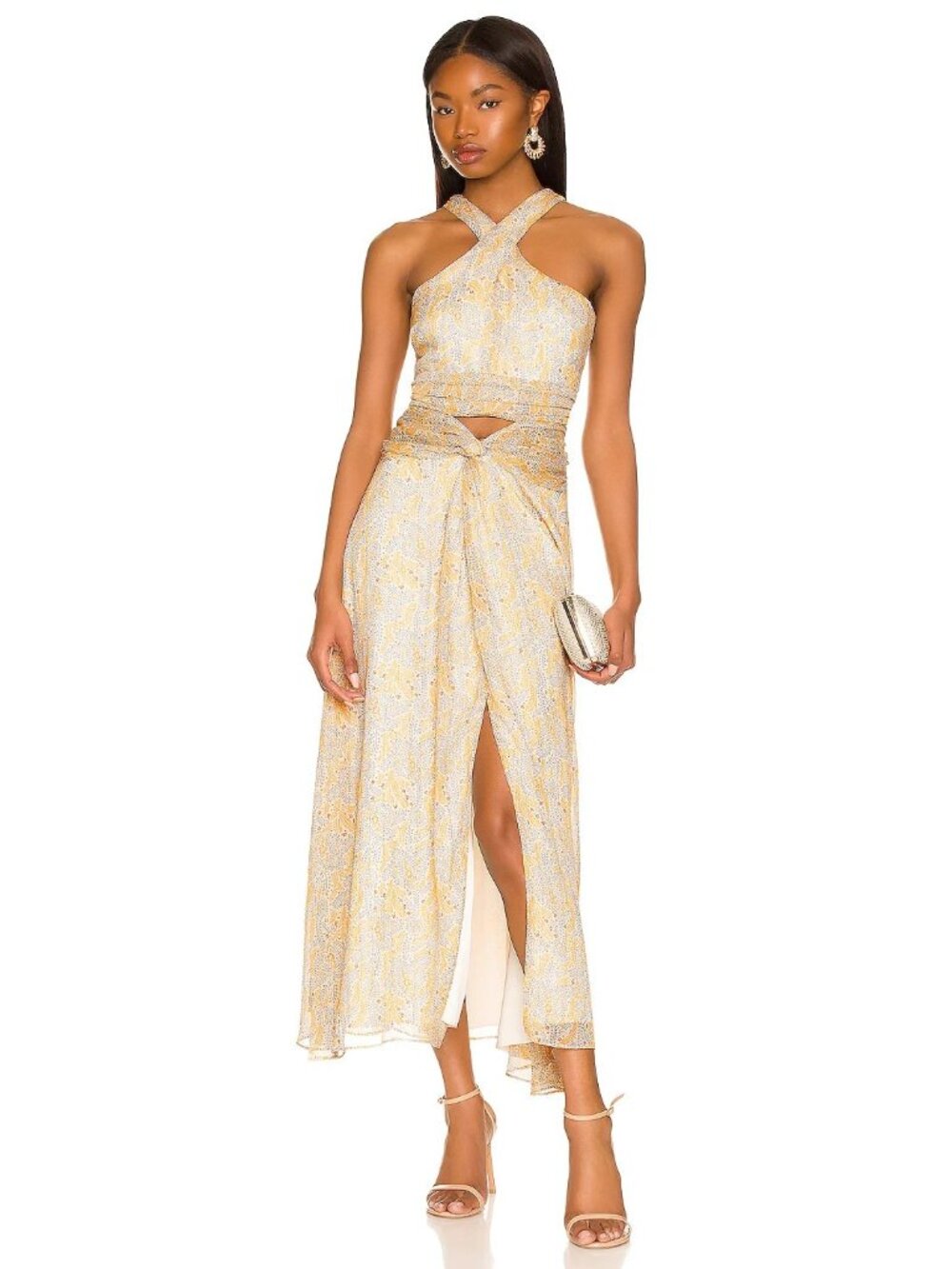 LIKELY Lucy Dress in Green Tea Multi